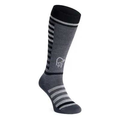 Norrona Lyngen Light Weight Merino Socks Long Túrasízokni - cool black