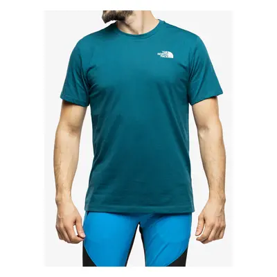 The North Face Foundation Graphic Tee S/S Férfi Rövid Ujjú Póló - blue coral