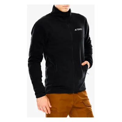 adidas TERREX Multi Full Zip Fleece Jacket Cipzáras férfi felső - black