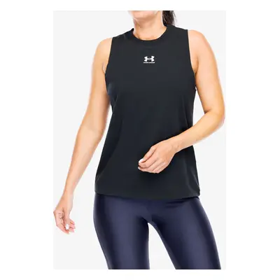 Under Armour Campus Muscle Tank Női top - black/white