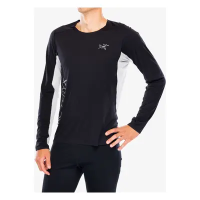 Arcteryx Norvan Downword Logo Shirt LS Futófelső - black/solitude