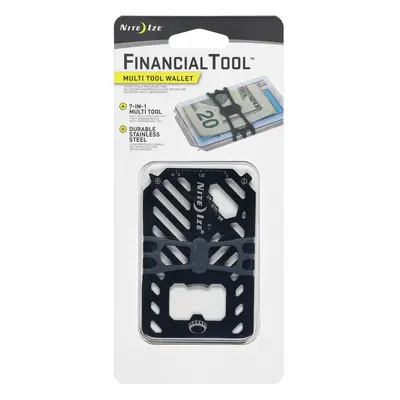 Nite Ize FinancialTool Multi Tool Wallet Multifunkciós Szerszám - black