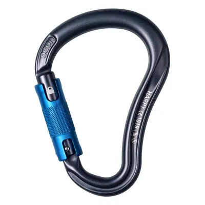 Ocun Harpy HMS Triple Karabiner - anthracite/blue