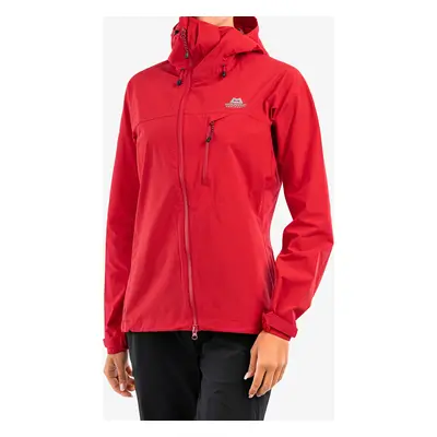 Mountain Equipment Squall Hooded Jacket Női Softshell-Kabát - capsicum red