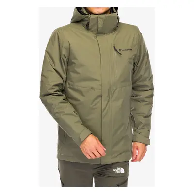 Columbia Element Blocker III Interchange Jacket az 1-ben kabát - stone green