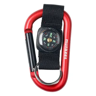 Munkees Carabiner mm w/Compass Strap Karabiner