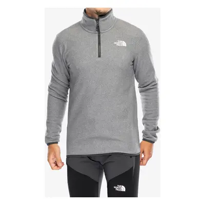 The North Face Glacier 1/4 Zip Polárfelső - tnf medium grey heather