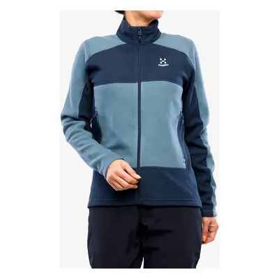 Haglofs Buteo Mid Jacket Cipzáras Női Felső - steel blue/tarn blue