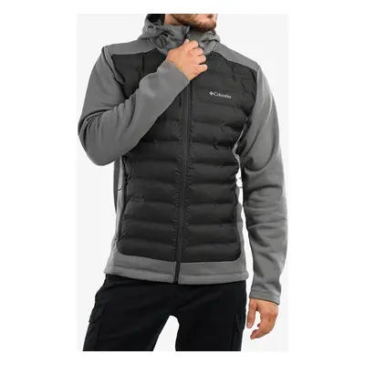 Columbia Out-Shield Insulated Full Zip Hoodie Férfi Dzseki - city grey/shark