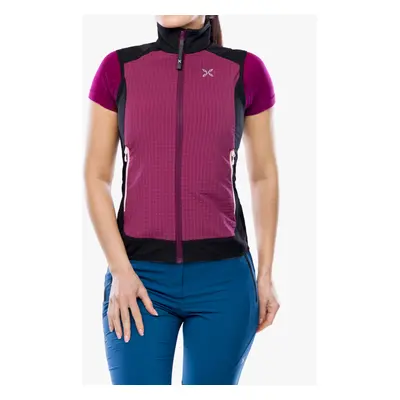 Montura Wind Revolution Vest Női mellény - wine red/light rose