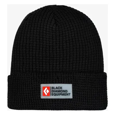 Black Diamond Double Waffle Beanie Téli Sapka - Black