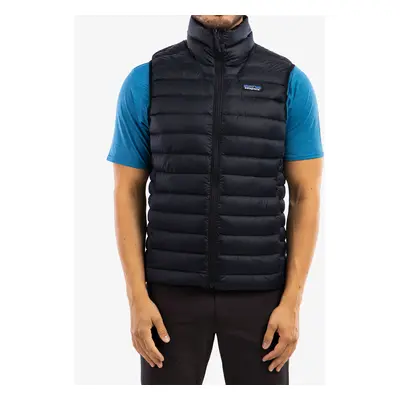 Patagonia Down Sweater Vest Férfi Mellény - black