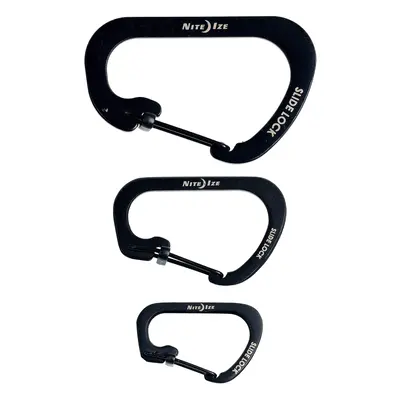 Nite Ize SlideLock Carabiner 2, 3, Kulcstartó Karabiner - black