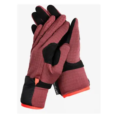 Ortovox Fleece Grid Cover Glove Női Kesztyű - mountain rose