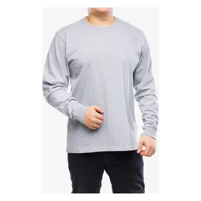 Carhartt Sleeve Logo T-Shirt L/S Hosszú ujjú póló - heather grey