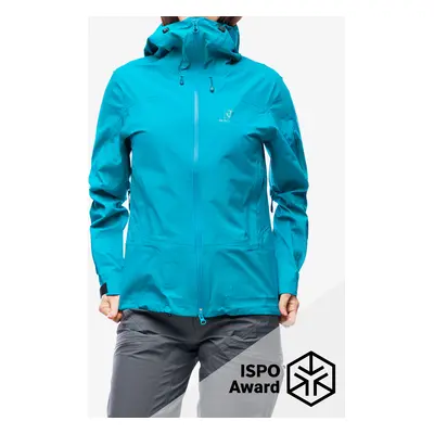 BlackYak Hariana Jacket Női Softshell-Kabát - capri breeze