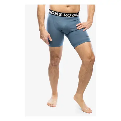 Mons Royale Low Pro Merino Aircon Bike Short Liner Kerékpáros rövidnadrág - blue slate