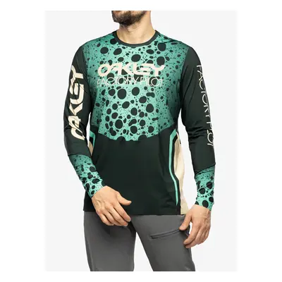 Oakley Maven RC L/S Jersey Kerékpáros Felső - green frog