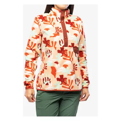 Helly Hansen Maridalen Fleece Női Polárfelső - terracotta icon print