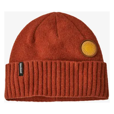 Patagonia Brodeo Beanie Téli sapka - spirited sun burnished red