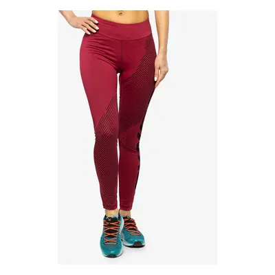 Dynafit Ultra Graphic Long Tights Futónadrág Női - beet red