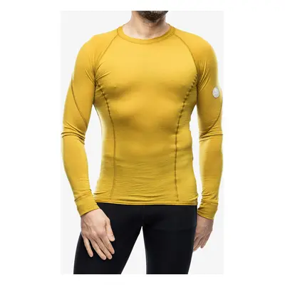 Sensor Merino Air Tee LS Termoaktív férfi felső - mustard