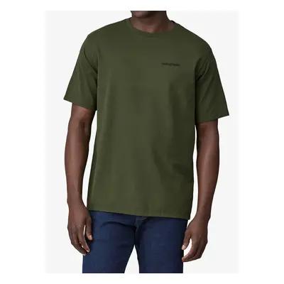 Patagonia P-6 Logo Responsibili-Tee Pamutpóló - torrey pine green