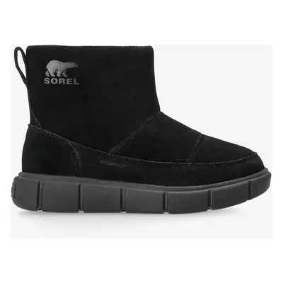 Sorel Explorer III Slip-On WP Női téli cipő - black/sea salt