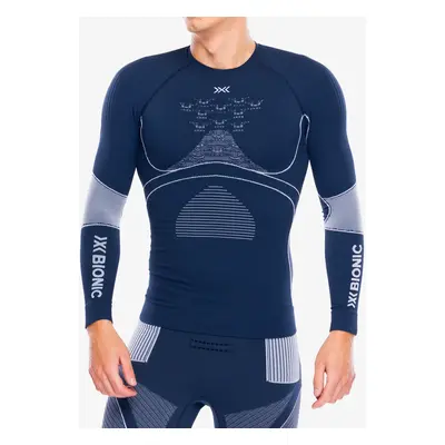 X-Bionic Energy Accumulator 4.0 Shirt Round Neck Termoaktív felső - marine/optical white