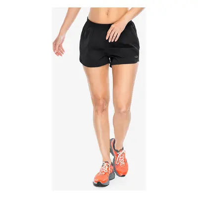 Icebreaker Impulse Running Shorts Női Rövid Futónadrág - black