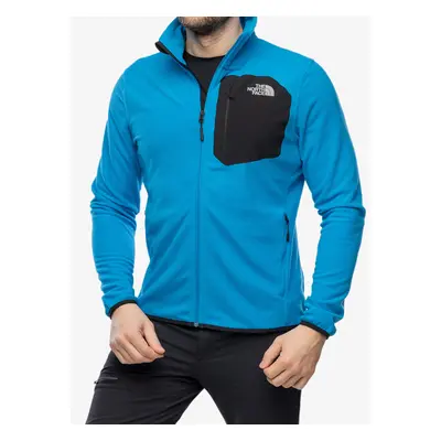 The North Face Experit Grid Fleece Férfi pulóver - skyline blue/tnf black