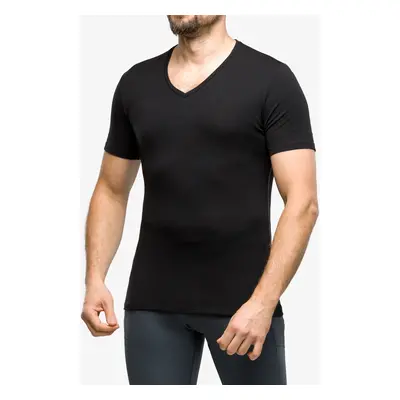 Icebreaker Anatomica S/S V Férfi Póló - black