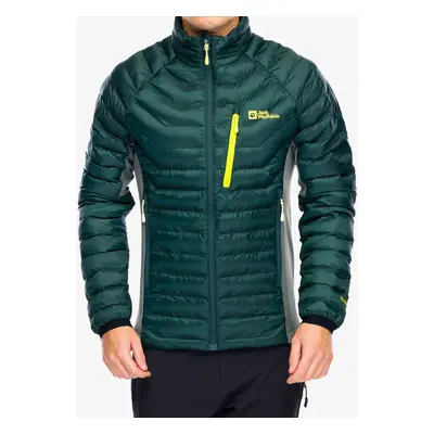 Jack Wolfskin Routeburn Pro Ins Jacket Bélelt kabát - black olive/firefly