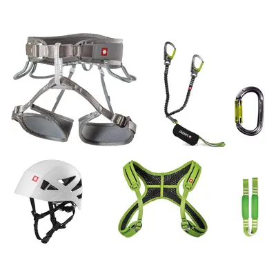 Ocun Via Ferrata Twist+Chest Shard Set Via ferrata szett - green