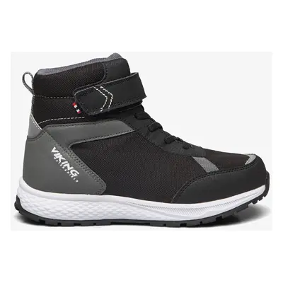 Viking Footwear Equip Warm WP 1V Gyerekcipő - black/grey