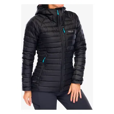 Rab Microlight Alpine Long Jacket Női Pehelykabát - black