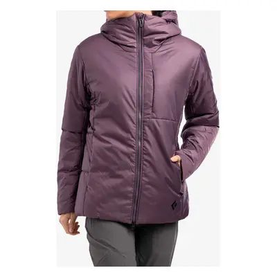 Black Diamond Belay Parka Bélelt Kabát - plum