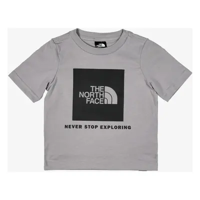 The North Face Kid S/S Graphic Tee Póló Gyerekeknek - meld grey