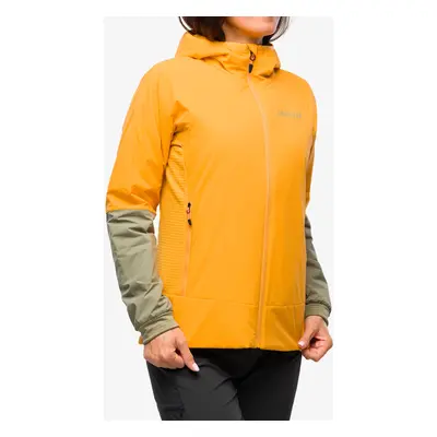 Marmot Novus LT Hybrid Hoody Női Átmeneti Kabát - golden sun/vetiver