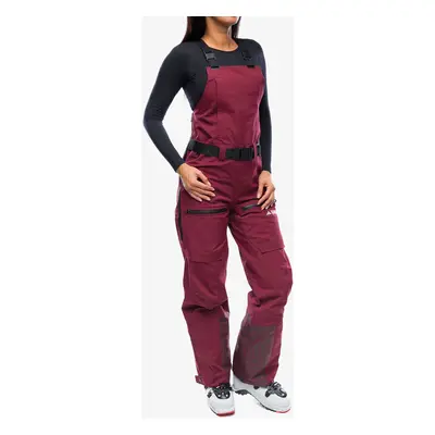 adidas TERREX Techrock 3L GORE-TEX Bib Pants Női túrasínadrág - shadow red