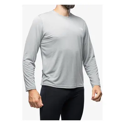 The North Face Reaxion Amp L/S Crew Férfi felső - mid grey heather