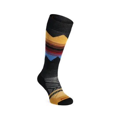 Smartwool Ski TC Pattern OTC Socks Női zokni - honey gold