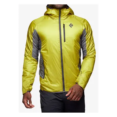 Black Diamond Vision Hybrid Hoody Bélelt Kabát - sulphur