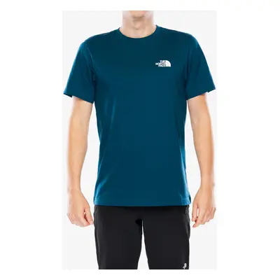 The North Face S/S Simple Dome Tee Pamutpóló - midnight petrol