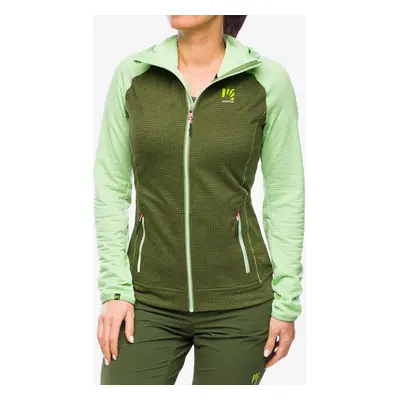 Karpos Ambrizzola Full-Zip Hoodie Cipzáras női felső - arcadian/cedar green