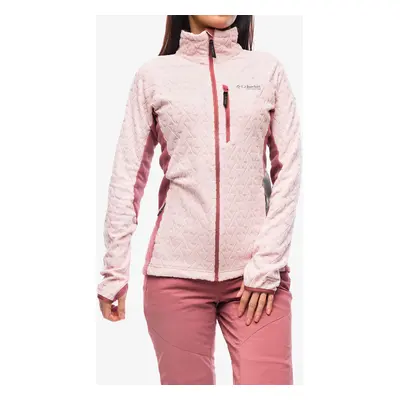 Columbia Titan Pass 3.0 Full Zip Fleece Női polárfelső - dusty pink