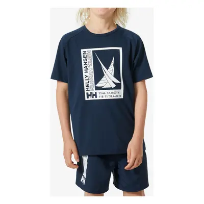 Helly Hansen Port T-Shirt Póló gyerekeknek - navy