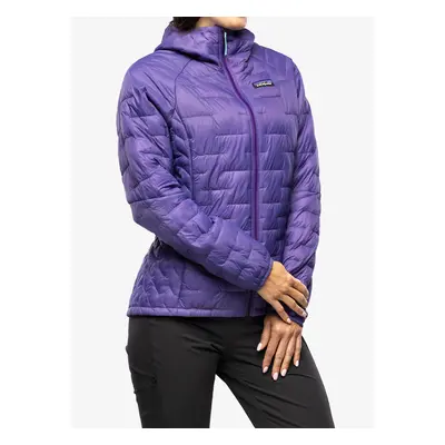 Patagonia Micro Puff Hoody Női Bélelt Kabát - perennial purple