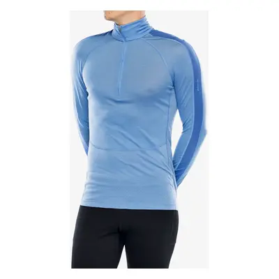 Icebreaker Merino ZoneKnit LS Half Zip Termoaktív felső - baja/brilliant/cb