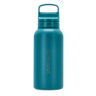 Lifestraw Go 2.0 Stainless Steel Water Filter L Vízszűrő palack - laguna teal